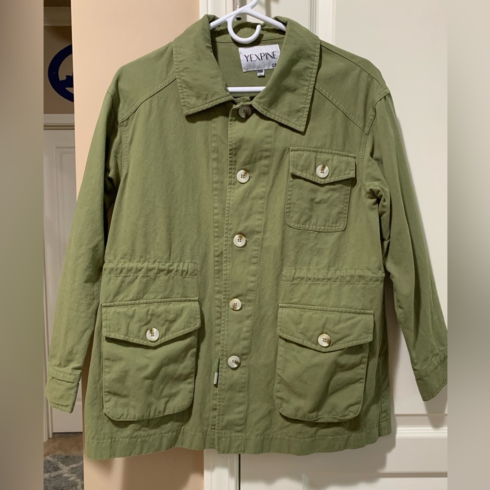 Olive Green Utility Jacket